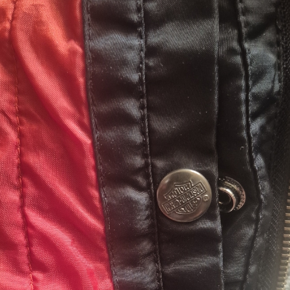 Harley-Davidson Black and Red Riding Jacket - Picture 9 of 14